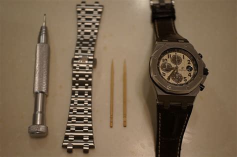 audemars piguet safari strap|Audemars Piguet strap replacement.